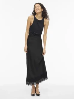 VIELLETTE HW ANKLE LACE SKIRT - NOO