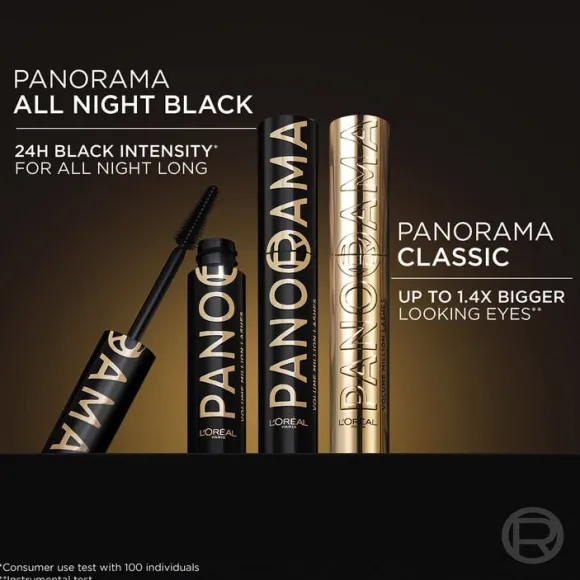Volume Million Lashes Panorama All Night Black Mascara