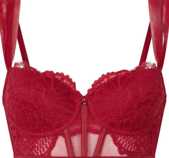 Withney Padded Underwired Longline Bra