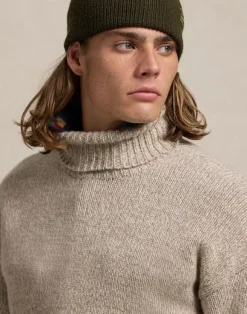 Wool-Blend Turtleneck Sweater