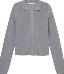 Wool Zip Cardigan Keep Me